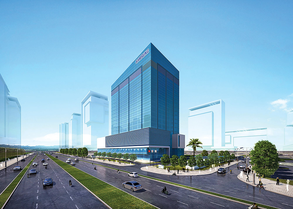 Trung tâm R&D của Samsung tại Khu đô thị mới Tây Hồ Tây sẽ hoàn thành vào cuối năm 2022, hoàn thiện bức tranh đầu tư chiến lược của Samsung tại Việt Nam