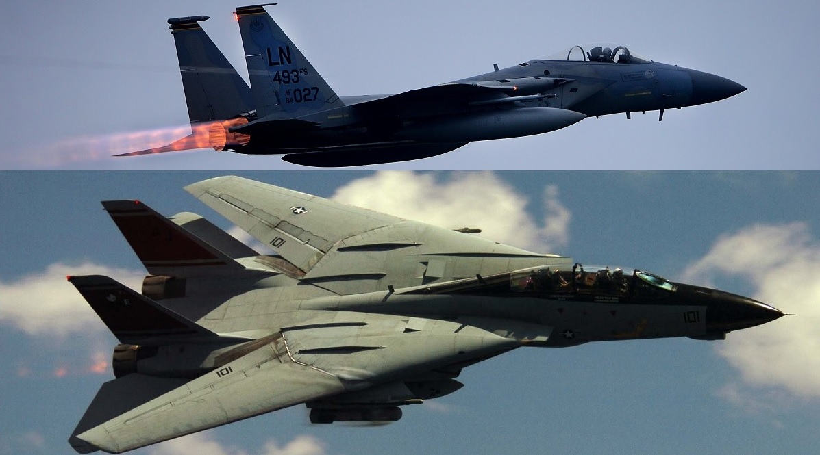 F-14 Tomcat Vs F-15 Eagle: the pilots' perspective