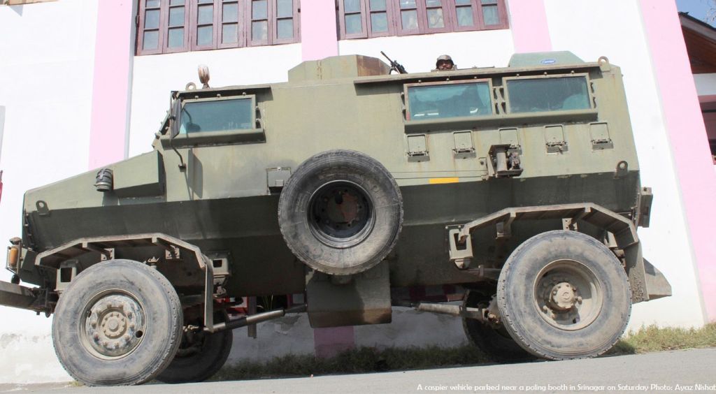 A-caspier-vehicle-parked-near-a-poling-booth-in-Srinagar-on-Saturday-Army.jpg