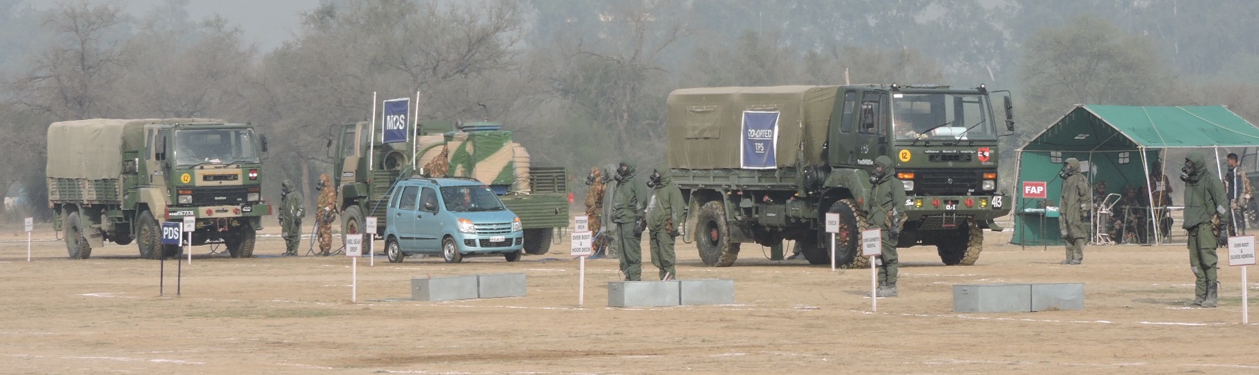 A-contaiminated-private-vehicle-being-decontaimnated-during-the-disaster-relief-exercise.-1.jpg