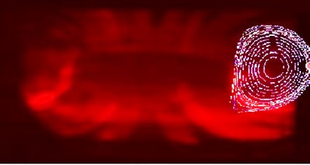 Aditya-Upgrade plasma discharge with divertor coil operation showing strike points .jpg