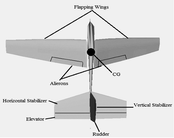 Configuration of mono wing ornithopter..jpg