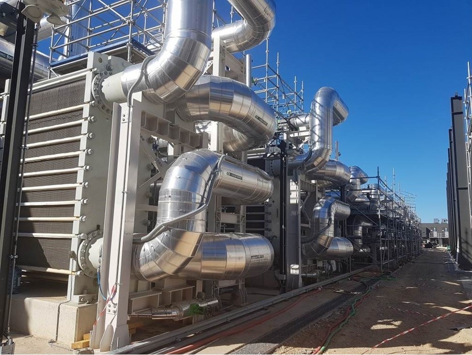 Cooling plant installation nearing completion at ITER site with all components supplied by India.jpg