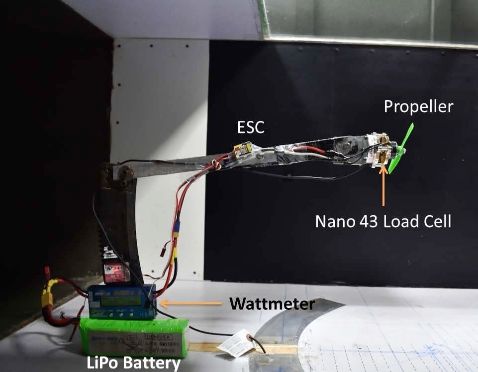 Experimental setup for performance measurement in forward flight.jpg