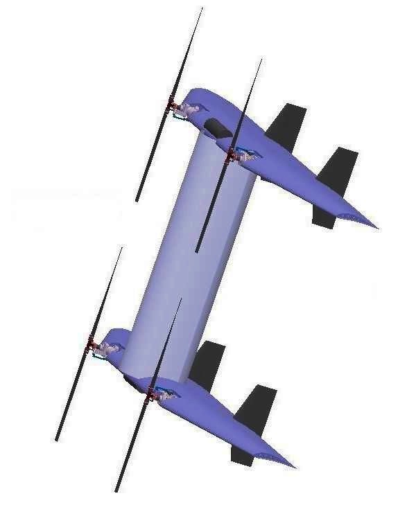 forward flight modes of the quadrotor tailsitter UAV prototype.jpg