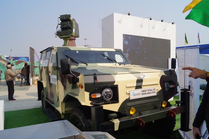 Kalyani BEL compact tactical fire control radar2.jpg