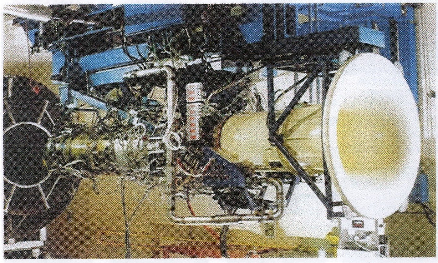 Kaveri engine at test facility.jpg
