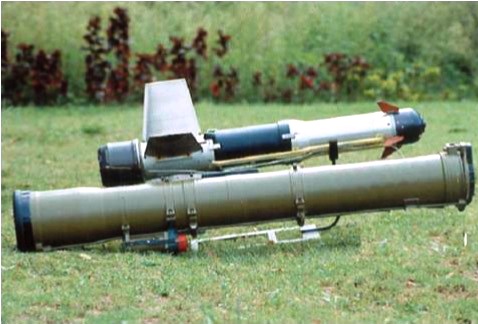 Launchers for the Konkurs M ATGM and the Milan 2T ATGM..jpg