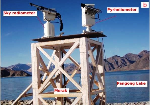 Merak, and the present observing platform of the Sky radiometer, adjacent to the Pangong lake,.jpg
