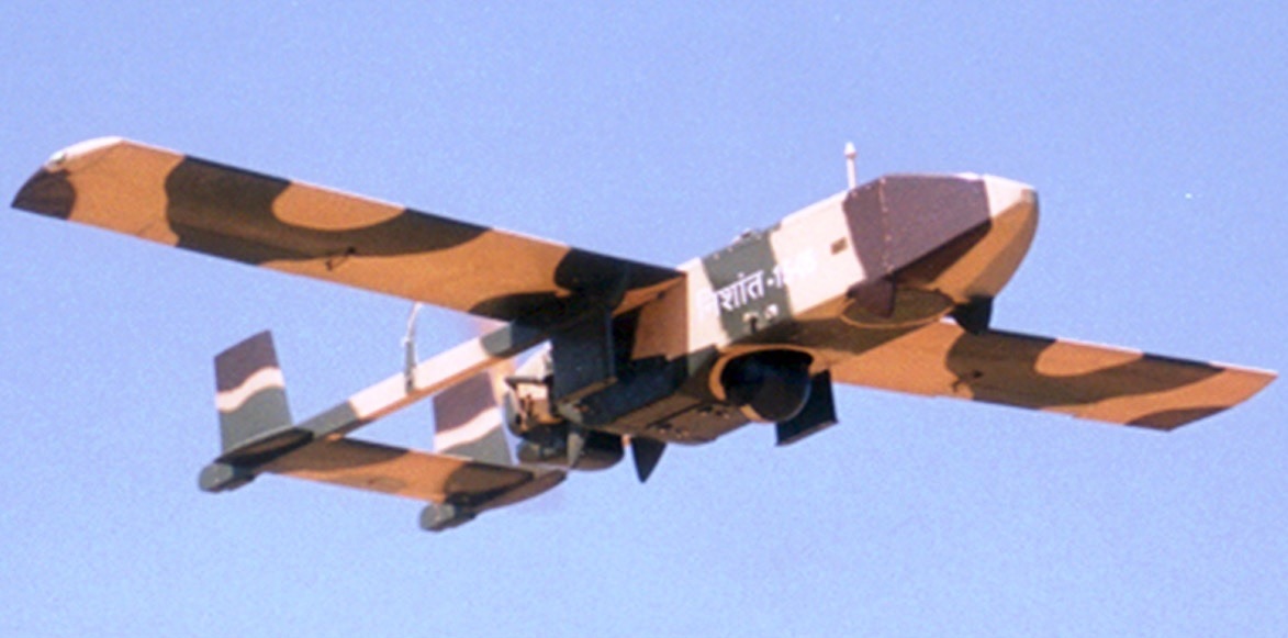 NISHANT UAV maiden successful flight with indigenous 55 hp Wankel Rotary Engine.jpg