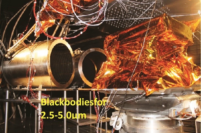 Radiometric characterization set-up with IIRS payload inside the thermo-vacuum chamber..jpg