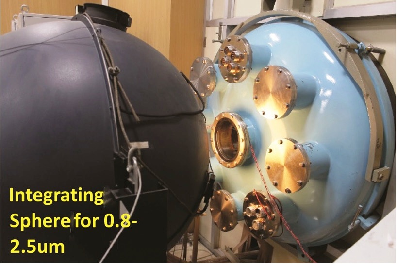 Radiometric characterization set-up with payload inside the thermo-vacuum chamber.jpg