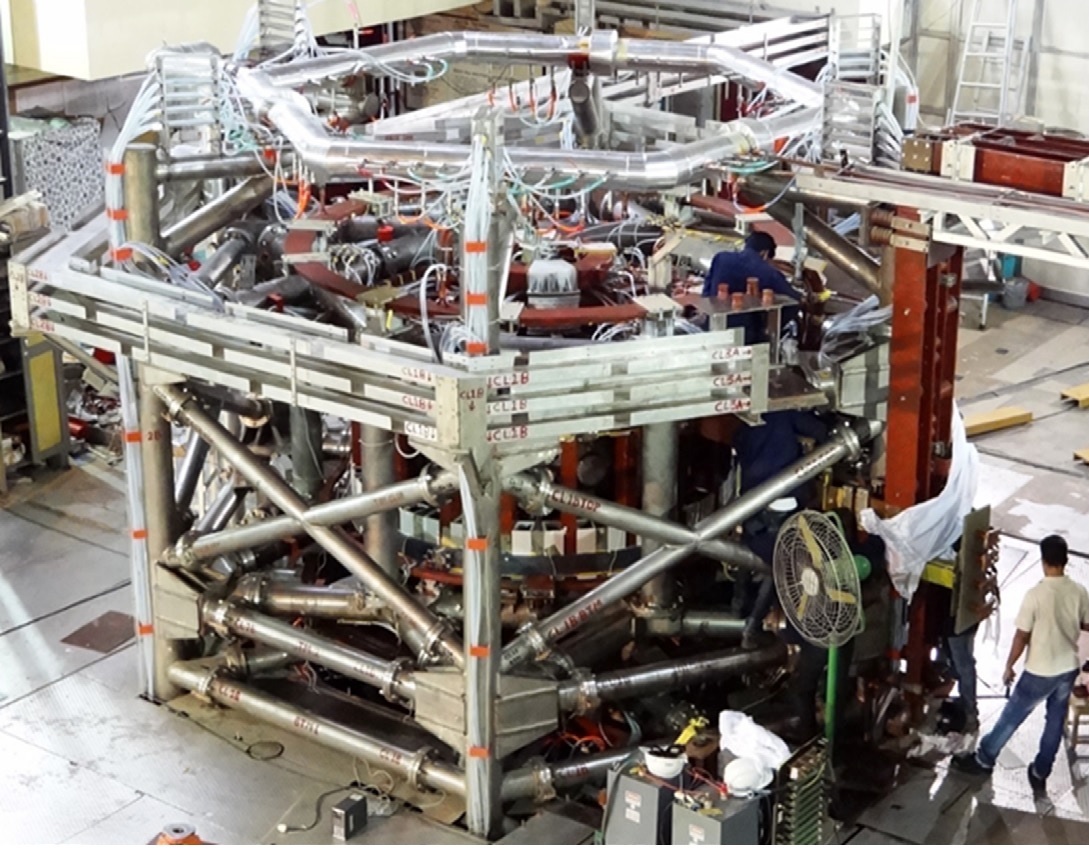 Re-assembly of Aditya Upgrade Tokamak in the advanced stage.jpg