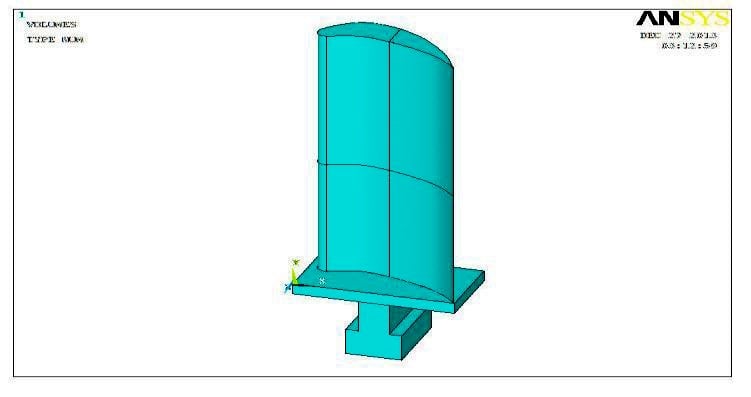 Solid Modal of Gas Turbine Blade.jpg