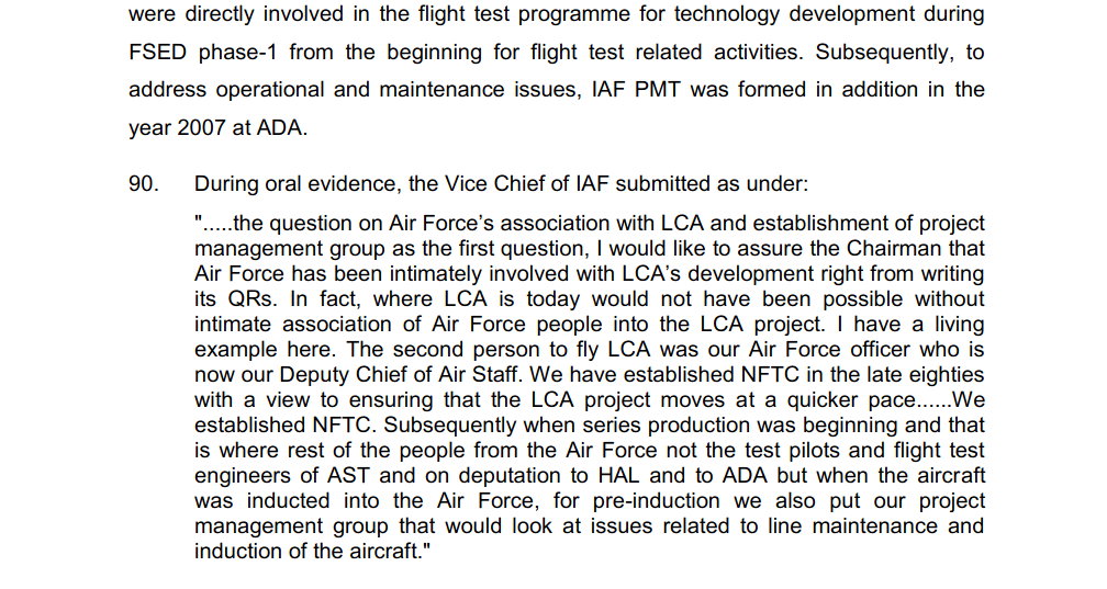 Tejas IAF-ADA (non)cooperation PSC report 4.png