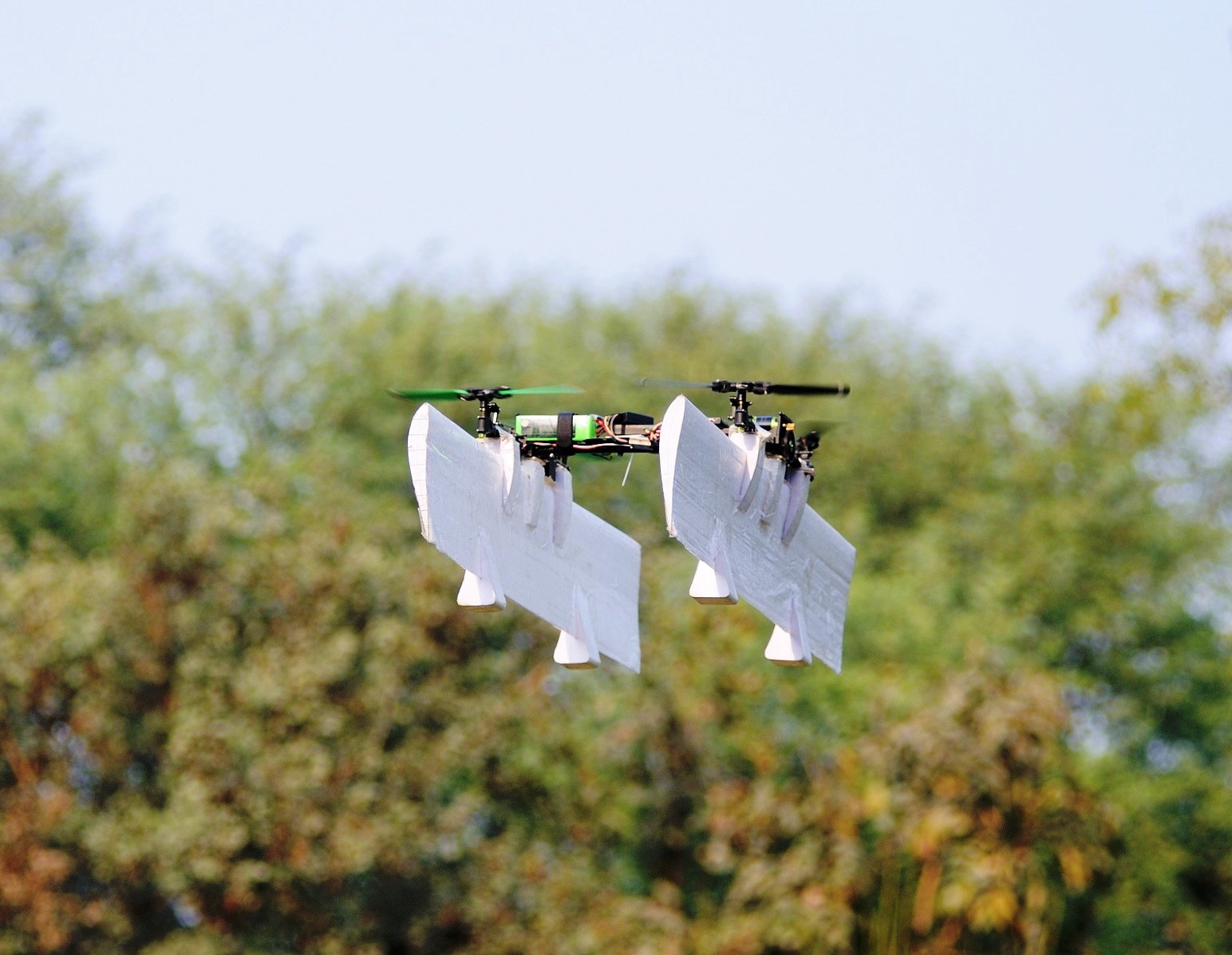 Variable pitch quadrotor biplane UAV prototype.jpg