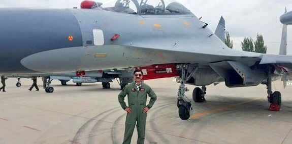 Wing Commander Shahzaz Ud Din, PAF, F-16, Pictures.JPG