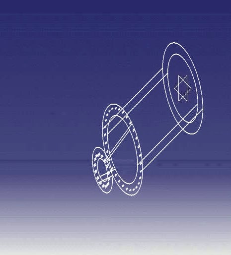 Wireframe CATIA model of general Annular Combustor.jpg