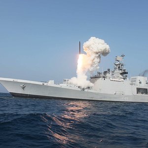 Shivalik Class Frigate Launch Klub Missile