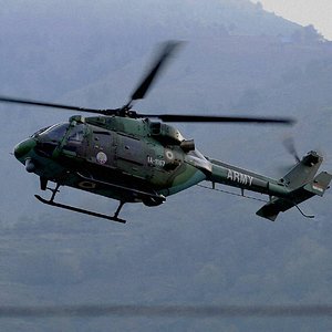 Indian Army Dhruv Helicopter
