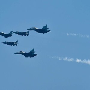 IAF Rafale, Jaguar, Su 30 MKI