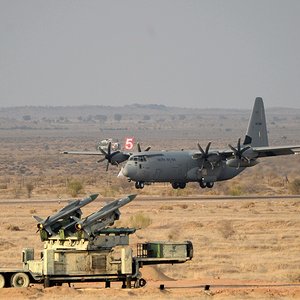 IAF C130 and Akash SAM