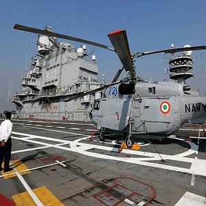 Indian Navy Kamov Helicopter