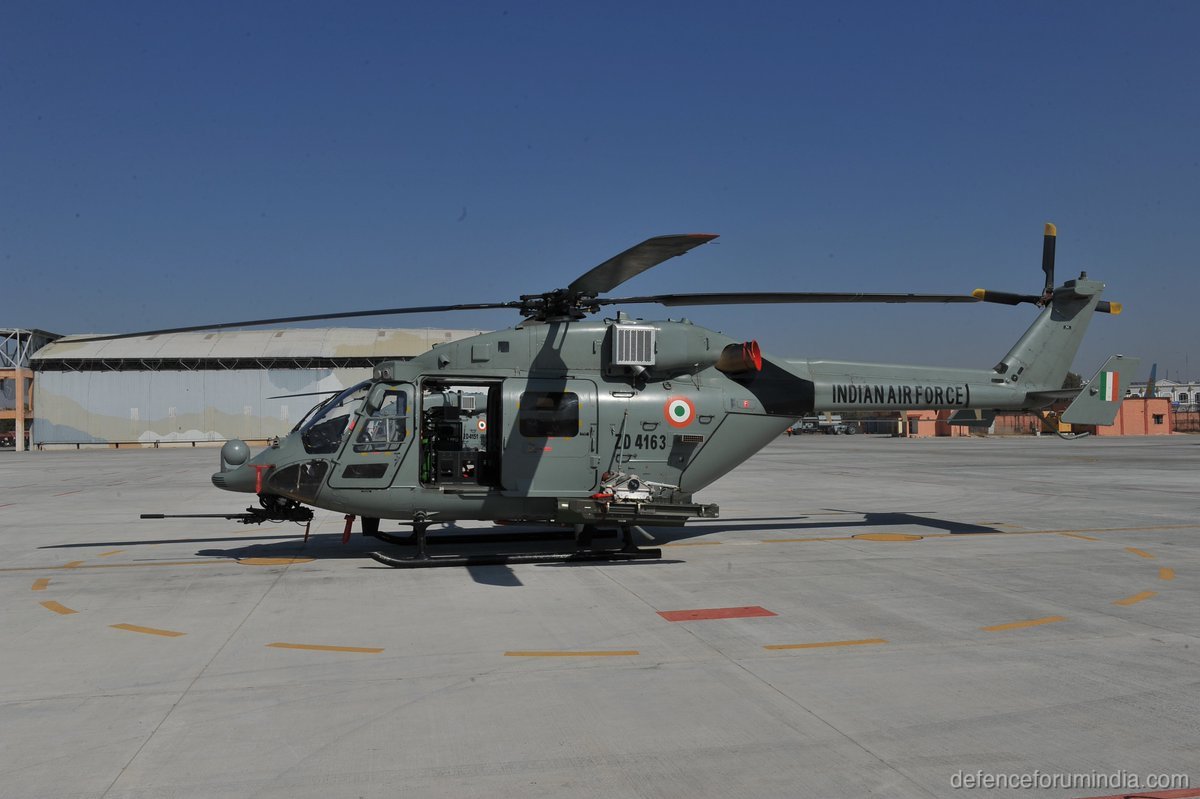 IAF Rudra Attack Helicopter