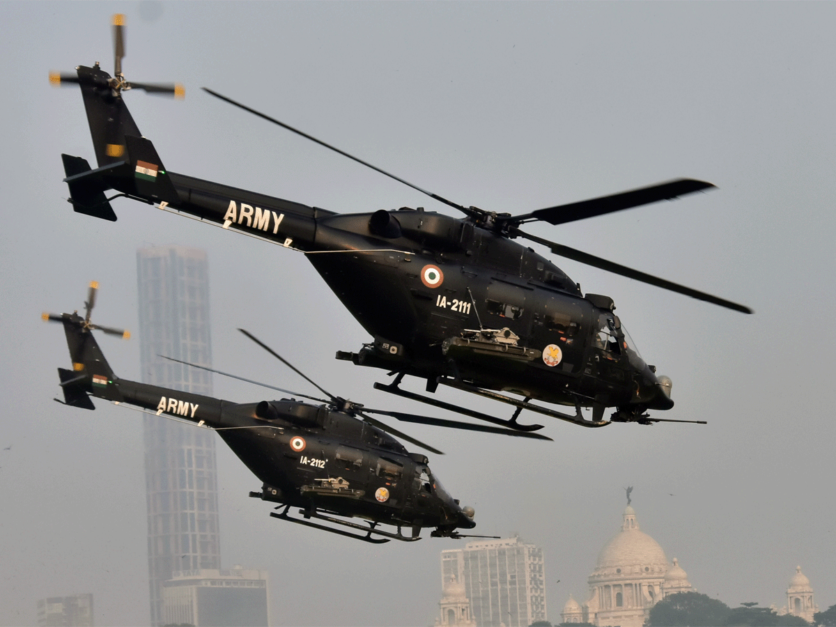 Indian Army Rudra Attack Helicopter
