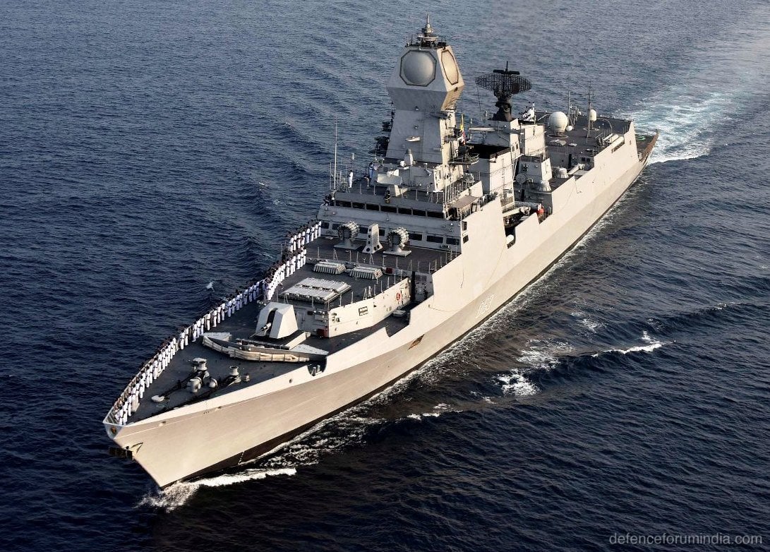 Indian Navy Kolkata Class Destroyers