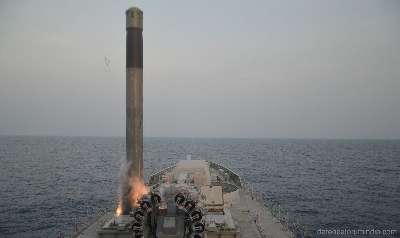Talwar Class Frigate Launch Brahmos Missile