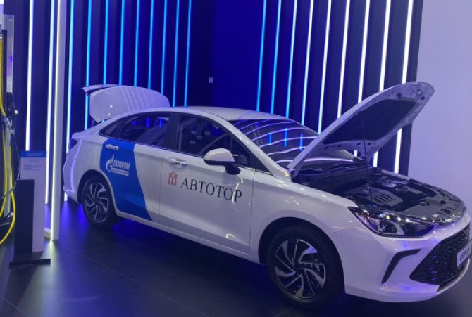 Avtotor presented the BAIC U5 Plus bi-fuel sedan