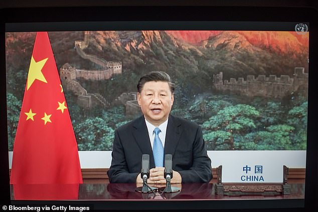 Chinese President Xi Jinping addresses the United Nations in September. A database listing 1.95 million Chinese Communist Party members has been leaked