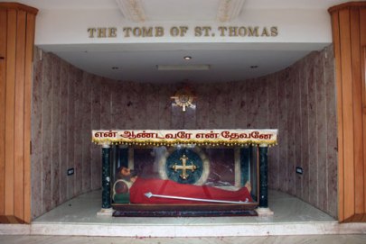 St Thomas Tomb, San Thome Cathedral, Mylapore