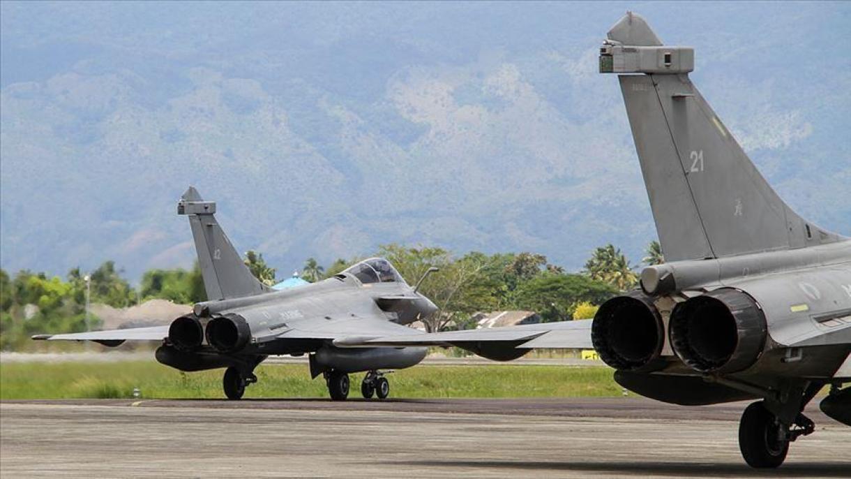 Two French Rafales land in the Greek Cypriot sector