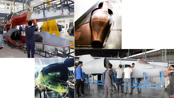 RHEM Composites producing CFRP fuselage for P-400T aircraft