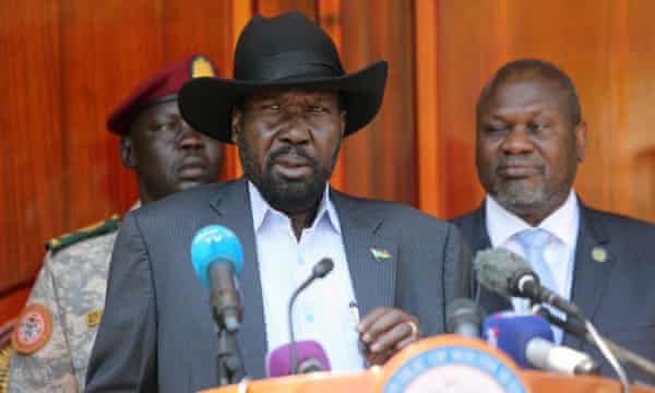 South Sudan’s President Salva Kiir pictured in 2020.