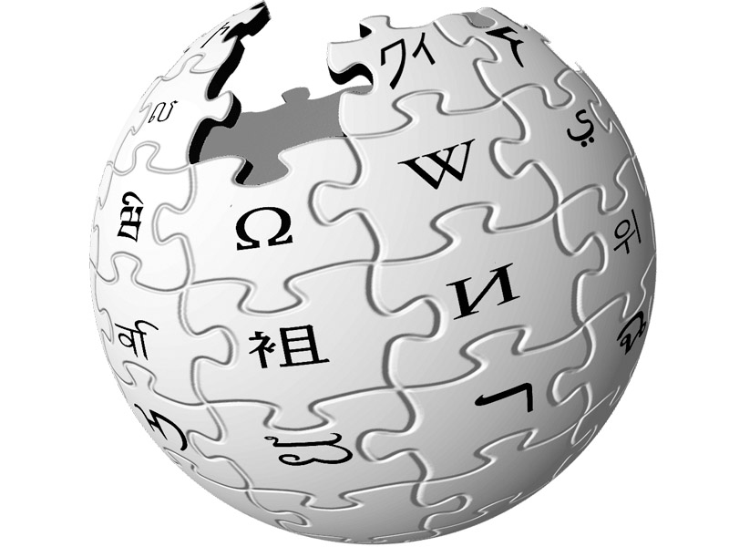 wikipedia stock image