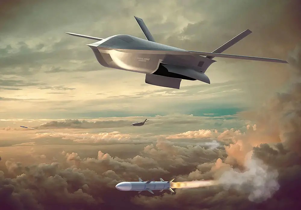 DARPA's LongShot air-launchable uncrewed aircraft equipped with air-to-air missile capabilities