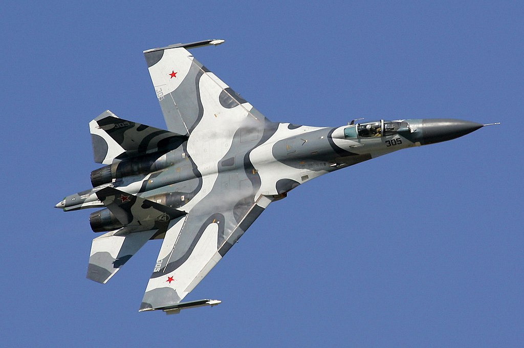 Russian Su-35 fighter aircraft